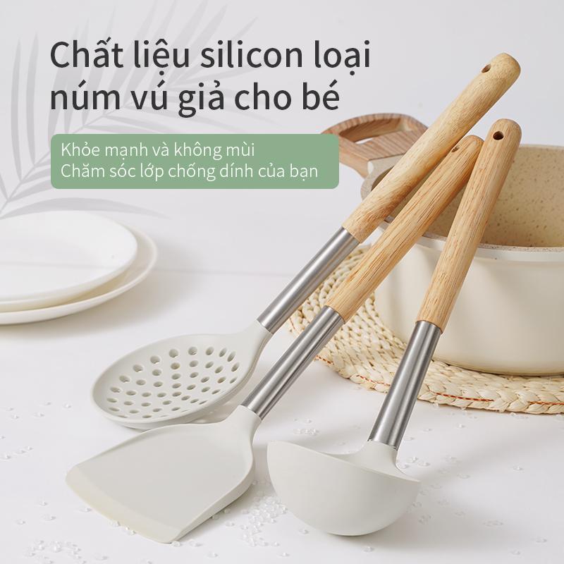 Ecowin Bộ dụng cụ nhà bếp Đồ Nấu Nướng Bằng Silicon Chốn... (4)