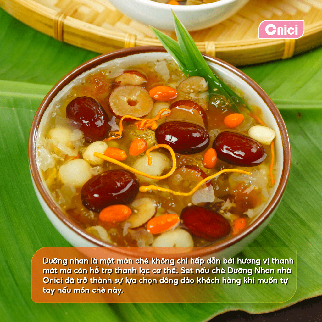 Chè dưỡng nhan tuyết yến ONICI set nguyên liệu 12 15 chén (4)