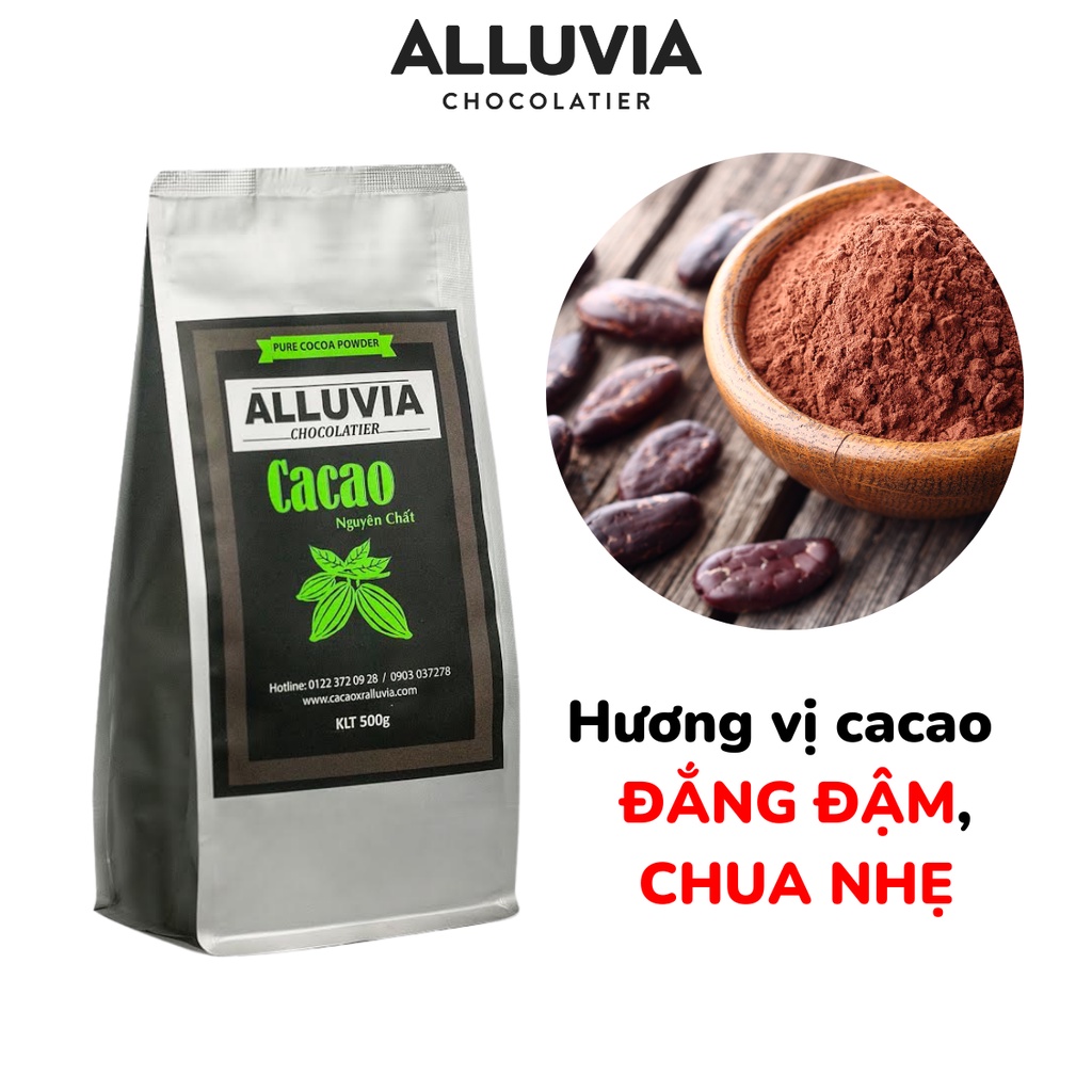 Alluvia | Bột cacao nguyên chất không đường dòng thượng h... (4)