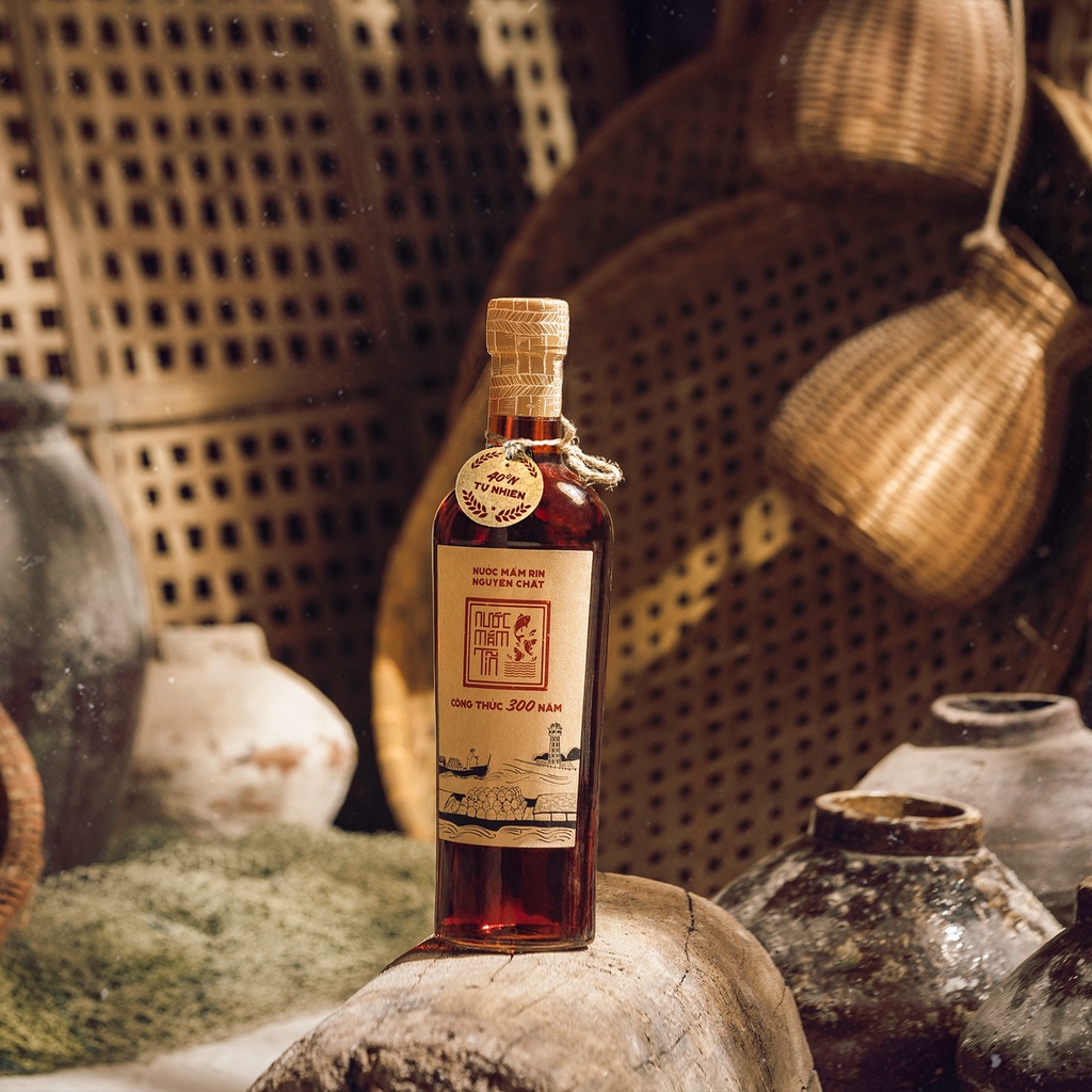 HỘP 2 CHAI Mắm Tĩn Nhãn Đỏ Độ Đạm 40N Chai Thủy Tinh /cha... (4)