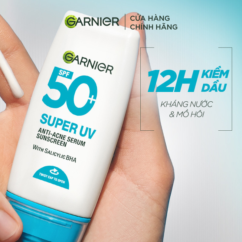 Kem Ch�ng Nắng Garnier Ph� R�ng Ki�m Dầu �ến 12H & H� Trợ... (4)