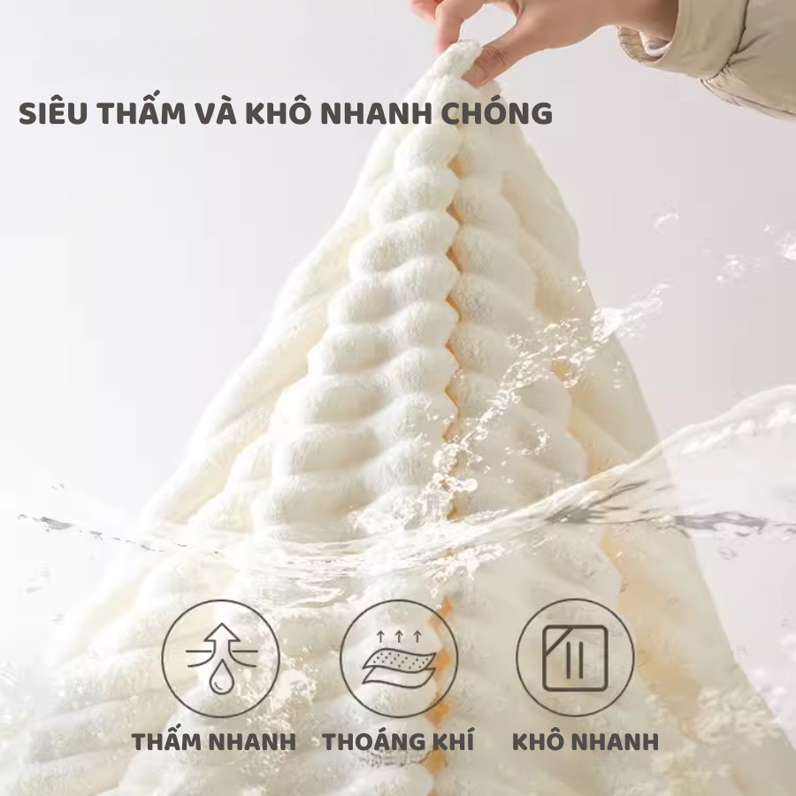 [H�NG LO� I 1] Kh�n Tắm Siêu Thấm Hút D� i 1M4 Sợi Microf... (5)