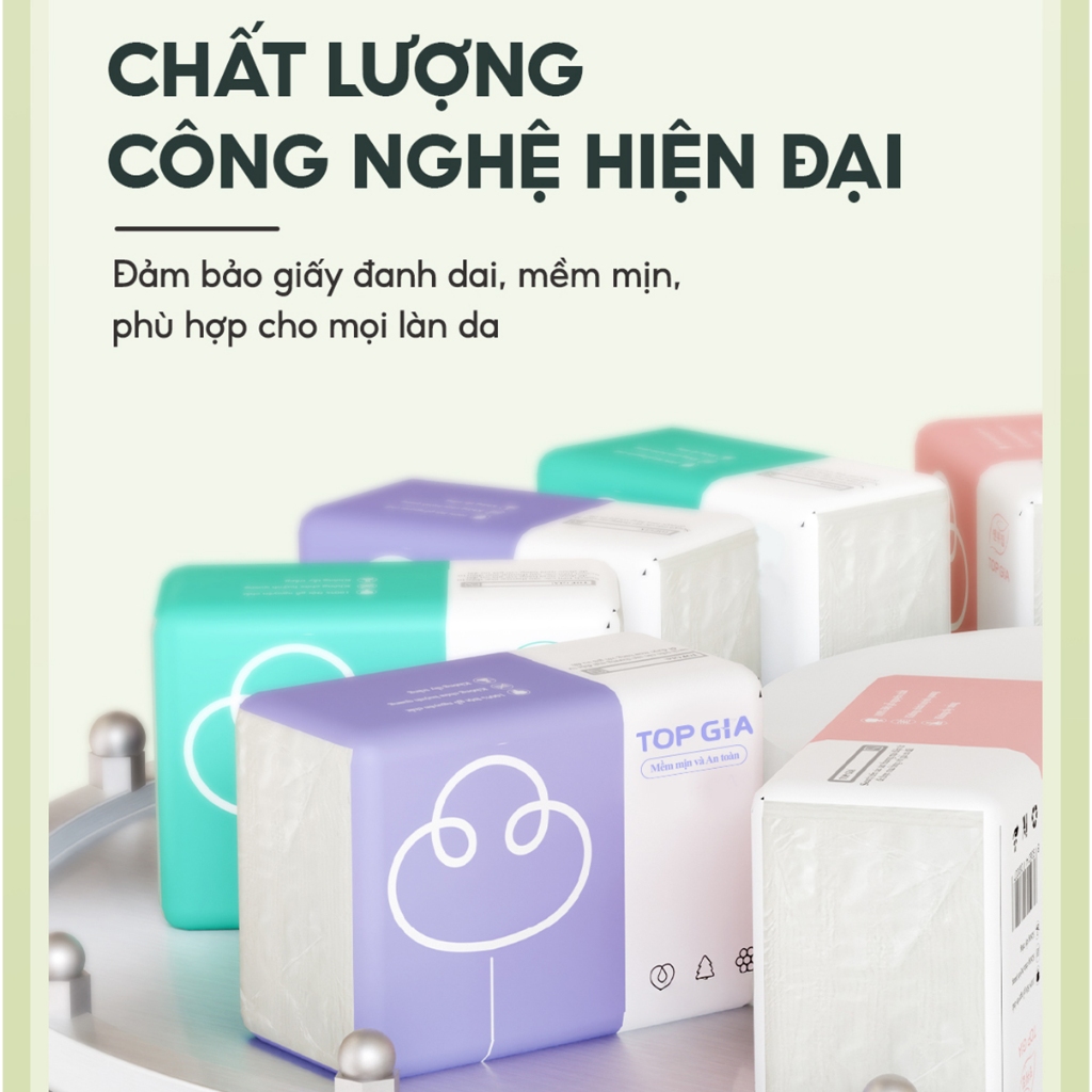 Giấy �n rút Top Gia cao cấp giấy rút thùng 30 gói/16 gói/... (5)