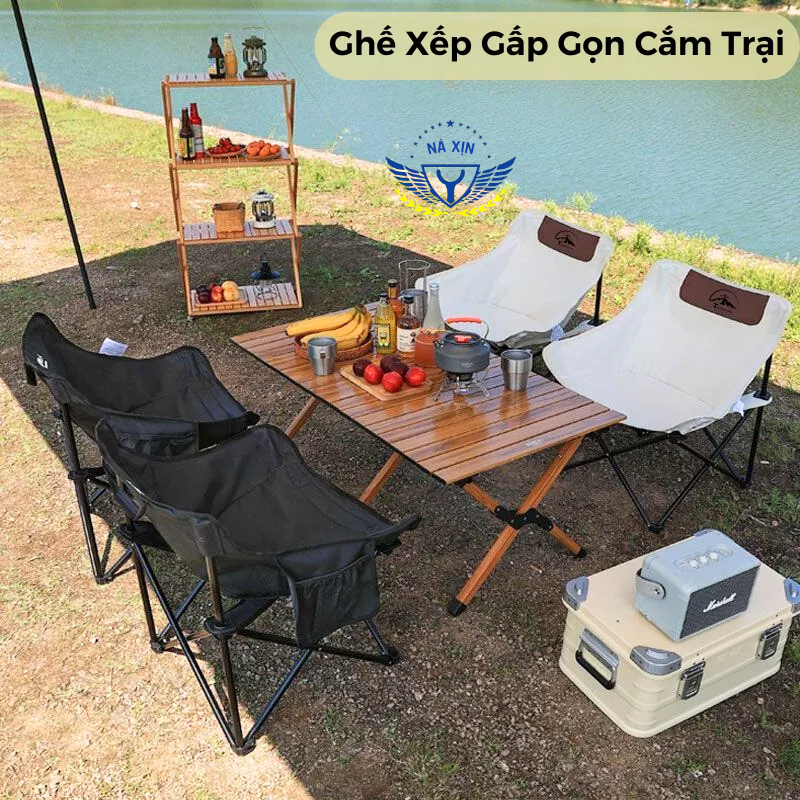 Ghế Camping Ngả Lưng Tmountain Gấp G�n Thư Giãn Dã Ngoại ... (5)