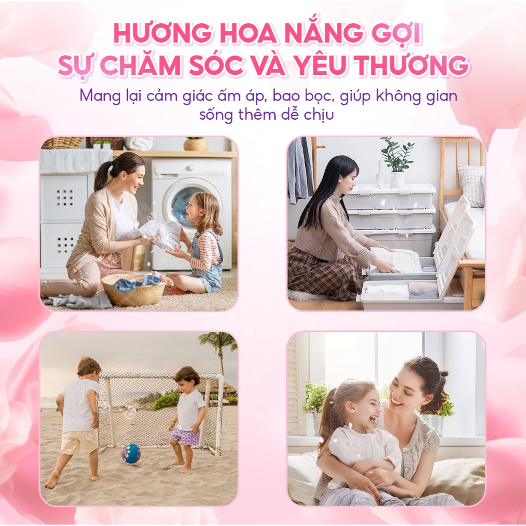 Nư�c giặt xả Top Gia hương hoa nắng v�  �ắm say d�u nhẹ t... (5)
