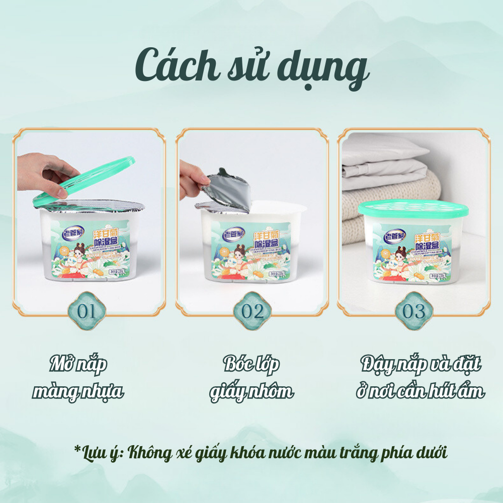 H�p hút ẩm khử mùi 3in1 hương hoa thơm mát ch�ng nấm m�c ... (5)