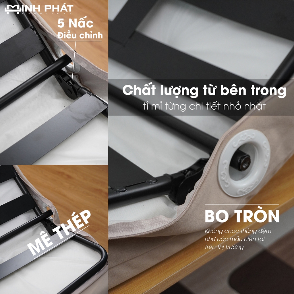 Ghế Bập Bênh Minh Phát 5 nấc �i�u ch�nh (5)