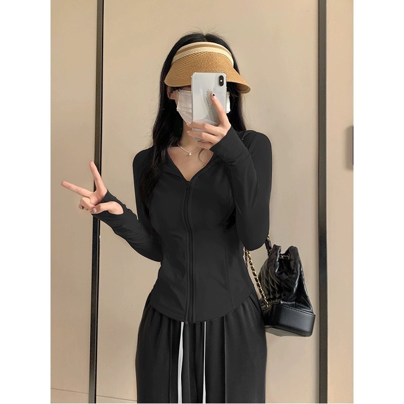 Áo Chống Nắng Nữ Croptop Cánh Dơi  Sermala Chống Tia Cực ... (5)