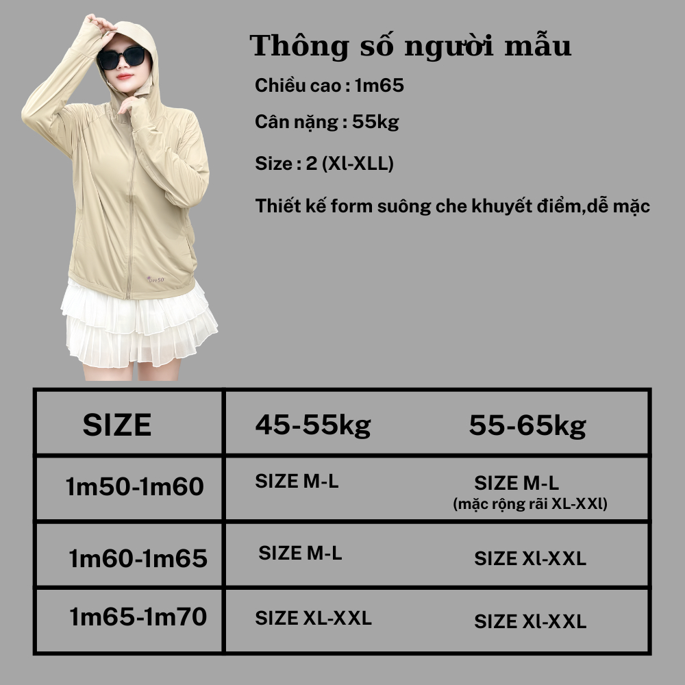 �o ch�ng nắng su lạnh 5D Enade  UPF 50+ Bảo V� Da UVF 95% (5)