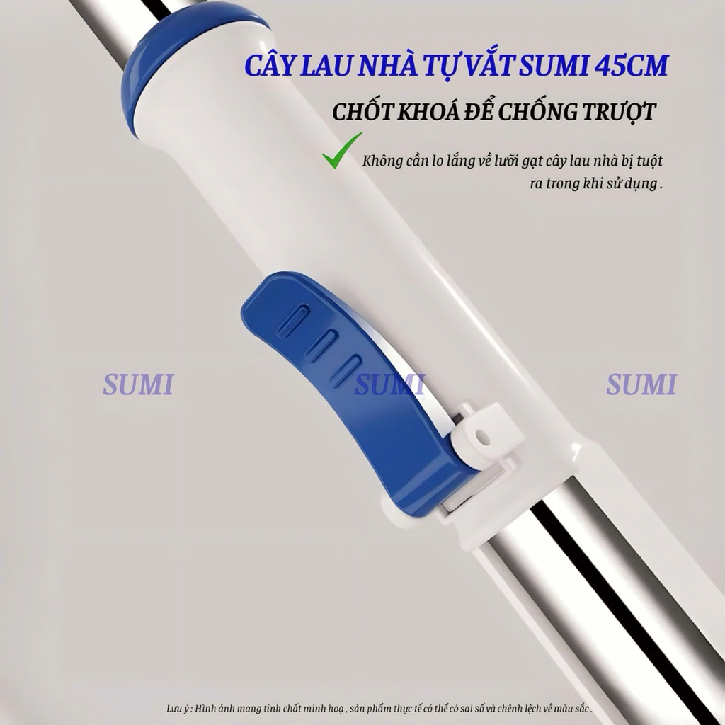 Cây Lau Nhà Tự Vắt SUMI 45cm (5)