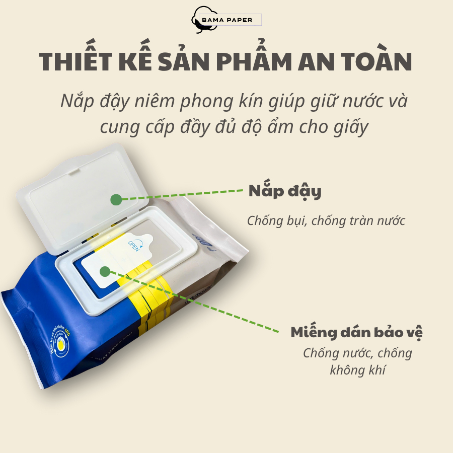 Thùng 10 Gói Khăn Ướt Lau Bếp Đa Năng 80 Tờ/Gói (5)