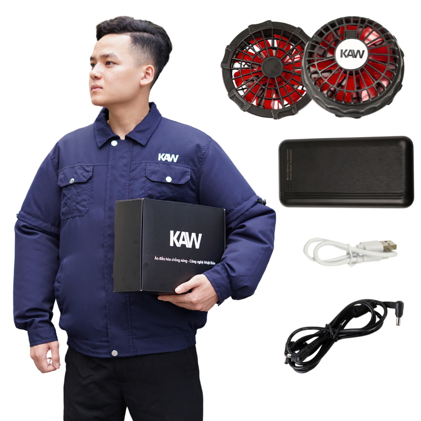 Áo Điều Hòa Quạt Gió KAW Chưa Bao Gồm Phụ Kiện Và Pin (5)