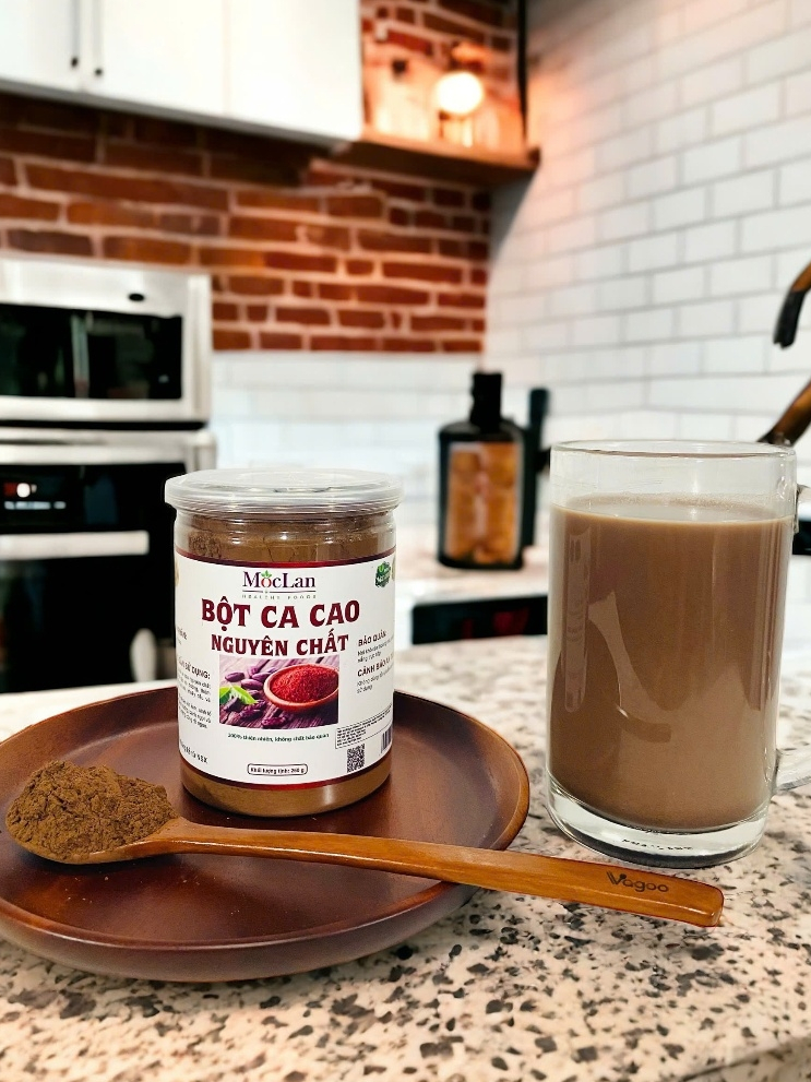 Bột Cacao Nguyên Chất 100% đậm vị Mộc Lan Healthy (5)