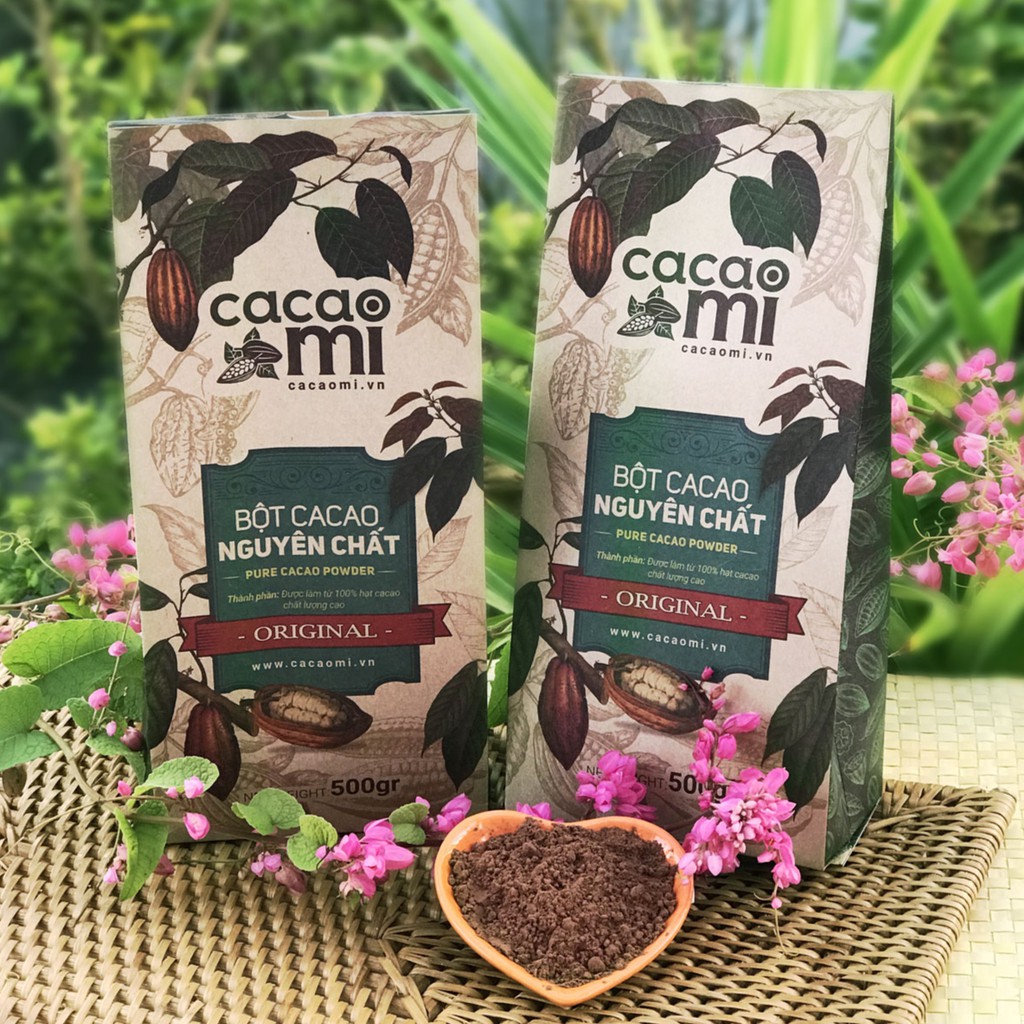 Bột cacao nguyên chất 100% không đường gu truyền thống Ca... (5)