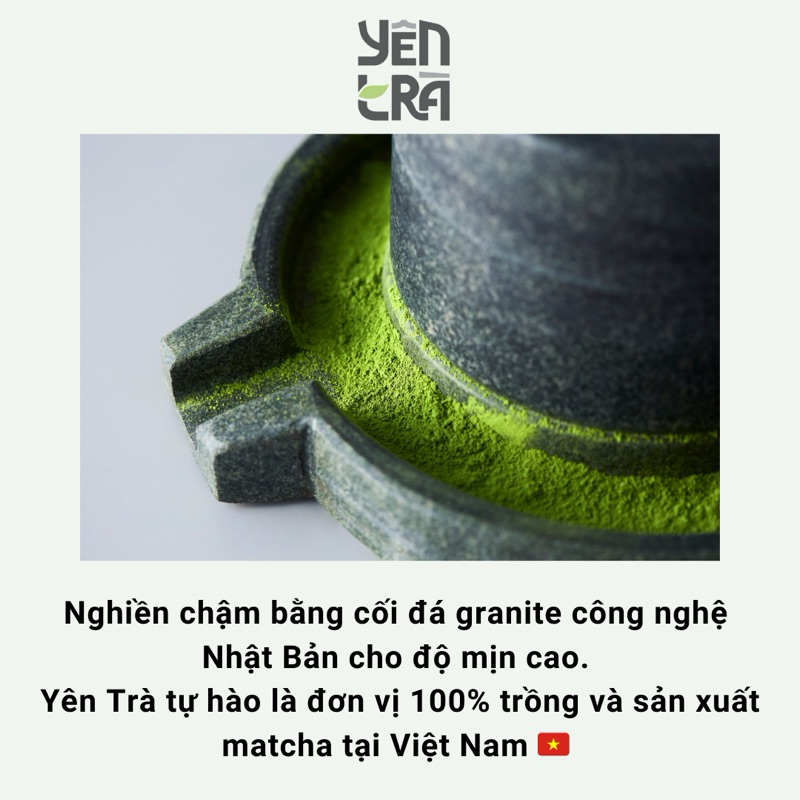 Bột matcha trà xanh Premium Grade hộp thiếc cao cấp 80g |... (5)