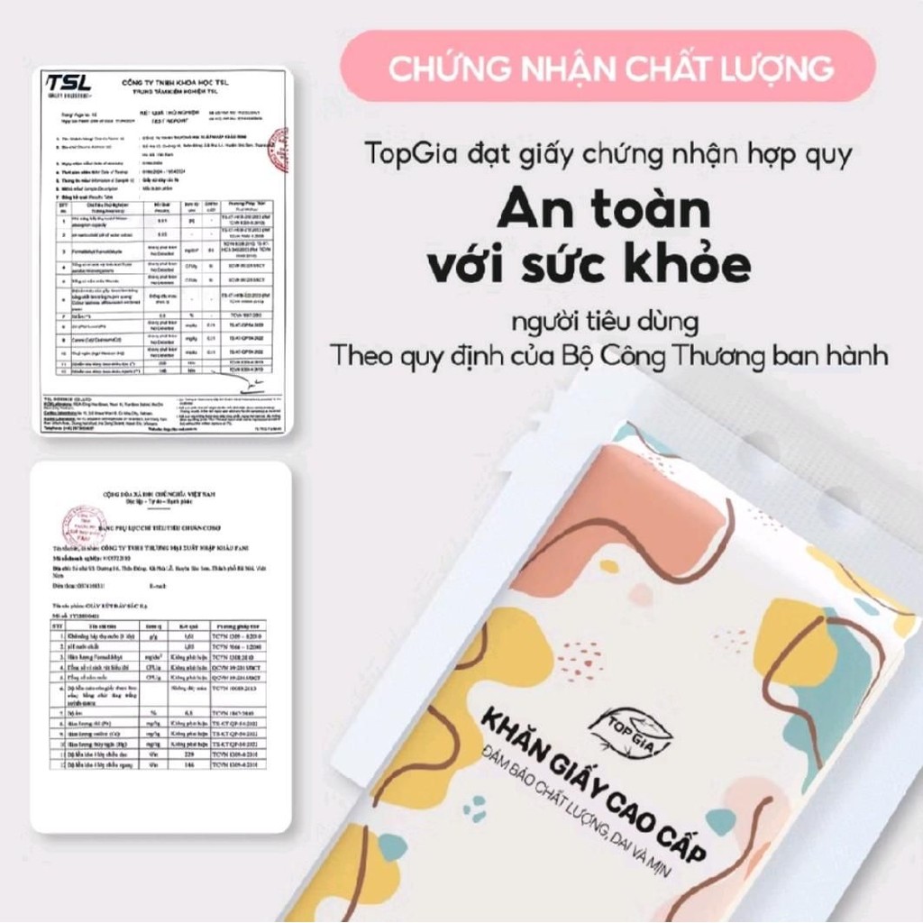 [ĐA KHO] Thùng 6 Bịch Giấy Rút Cao Cấp Treo Tường Đa Sắc ... (5)