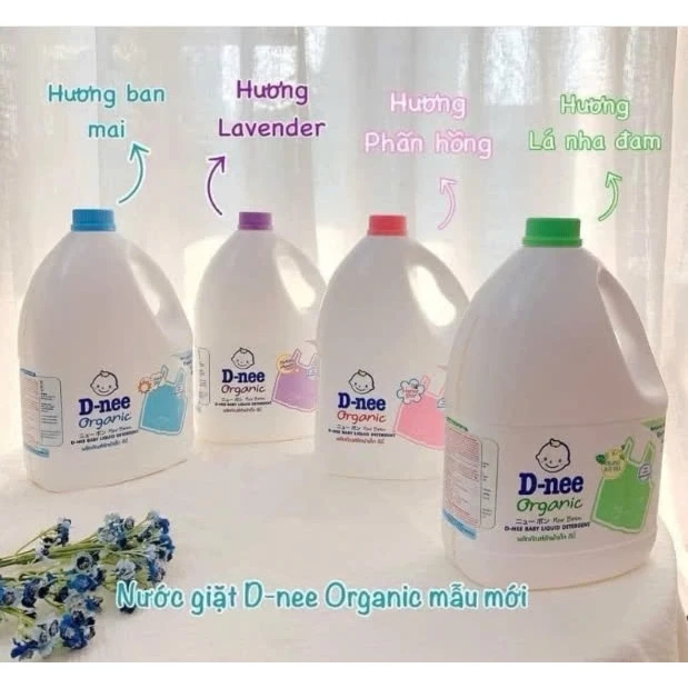 [MUA 1 TẶNG 1] Nước Giặt Dnee Chính Hãng Dung Tích Can (5)