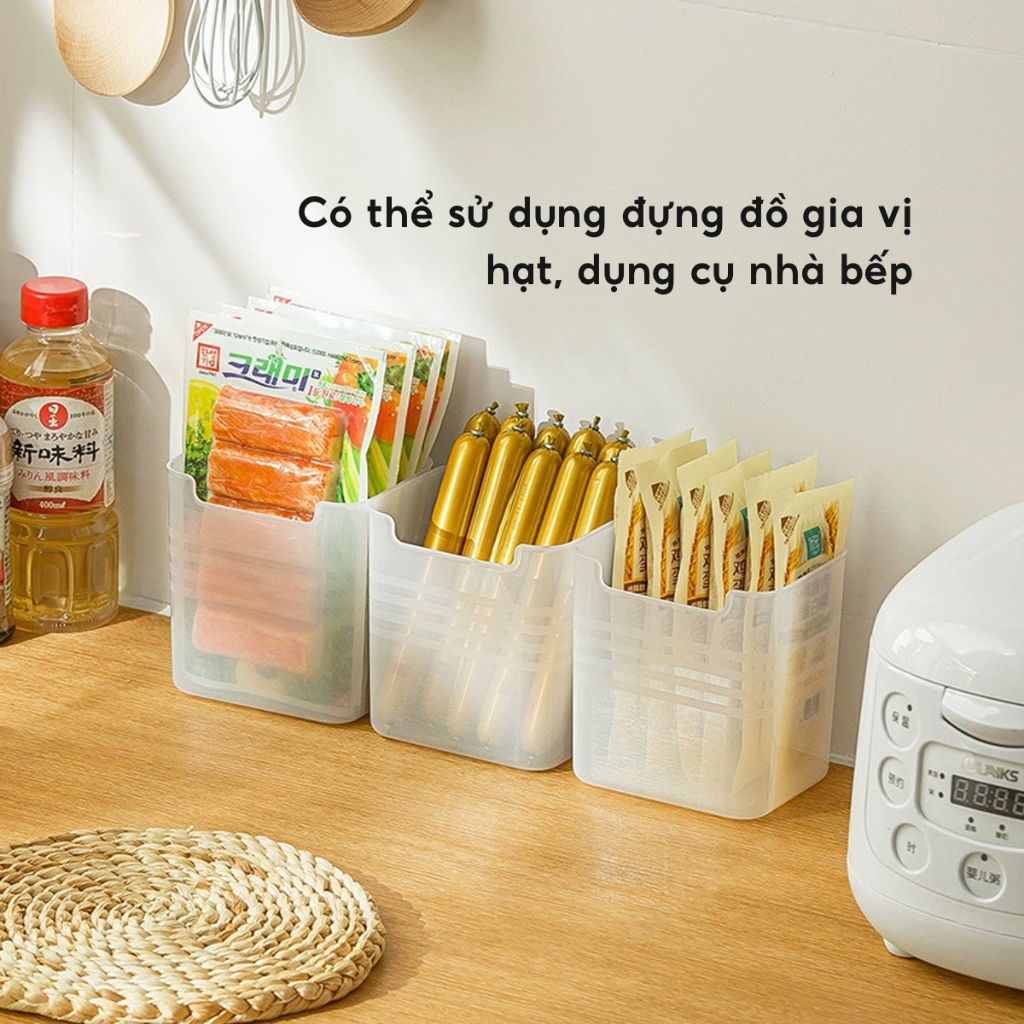 COMBO 10 Hộp Đựng Thực Phẩm Nhựa Cánh Tủ Lạnh JYoohome Hộ... (5)