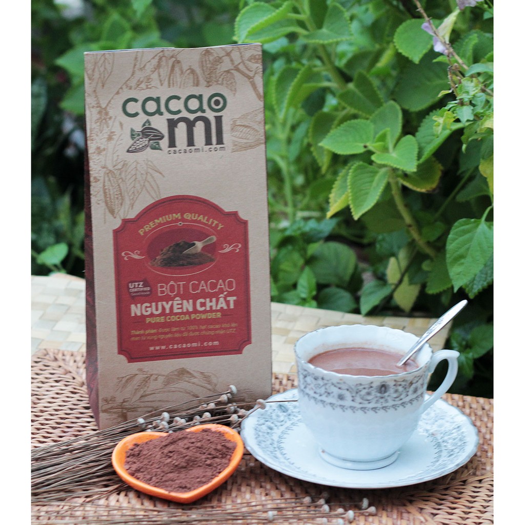 Bột cacao nguyên chất không đường CACAOMI Premium gu đậm ... (5)