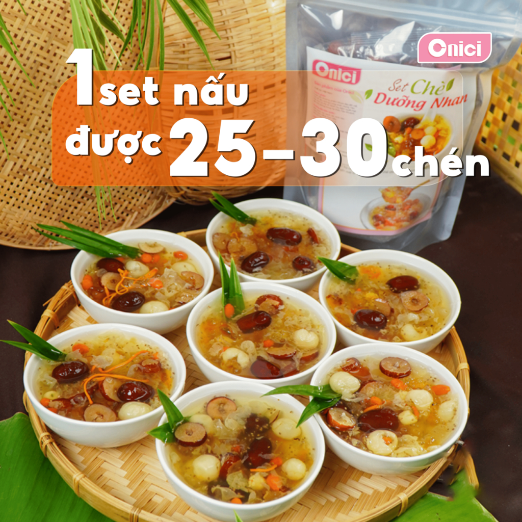 Set nguyên liệu nấu chè dưỡng nhan 25 30 chén Bếp Của Mẹ ... (5)