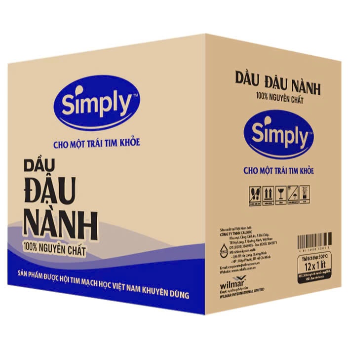Dầu Đậu Nành Simply 1L nguyên chất (5)