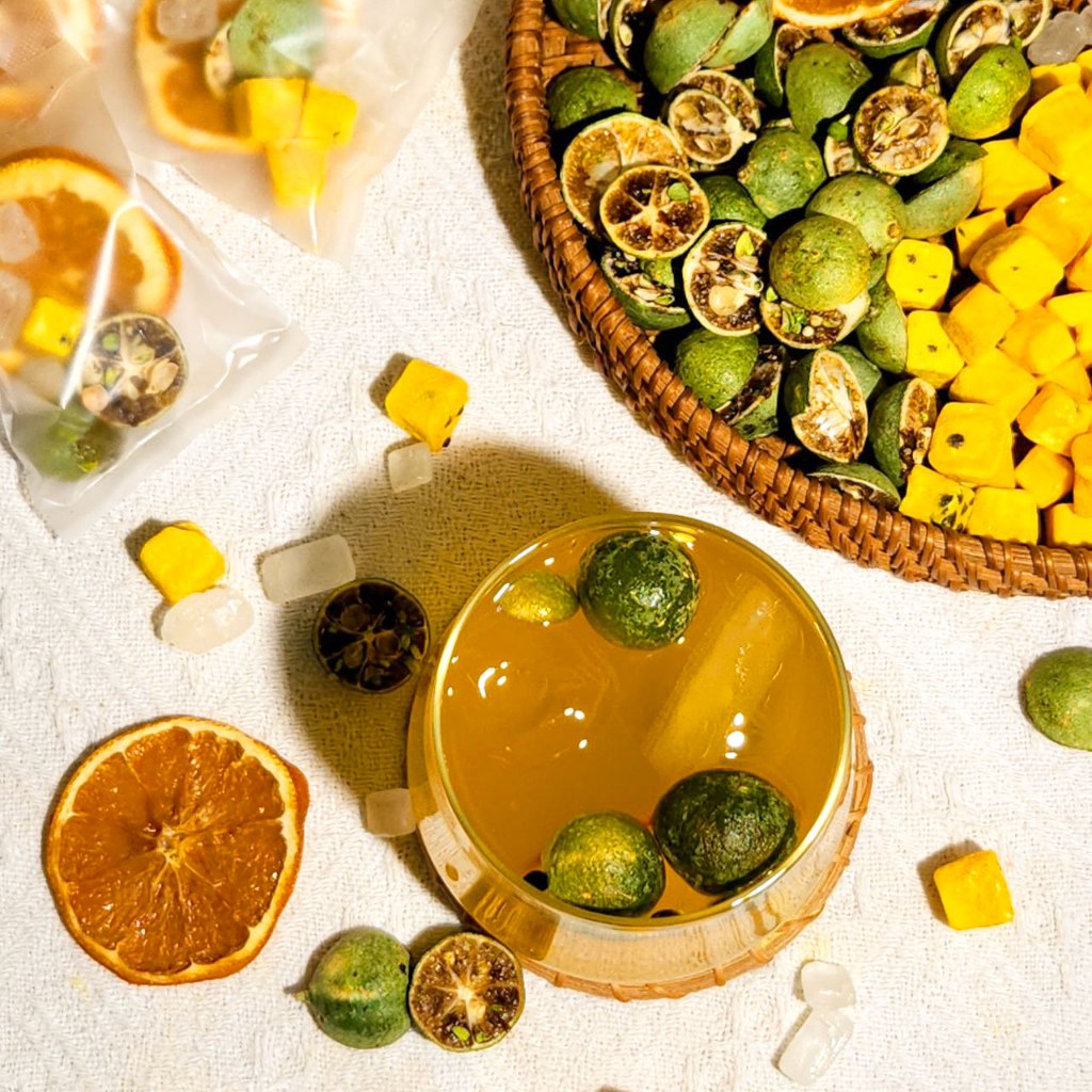 Trà chanh dây kim quất trà detox Triệu Lộ Tư hỗ trợ trắng da (5)