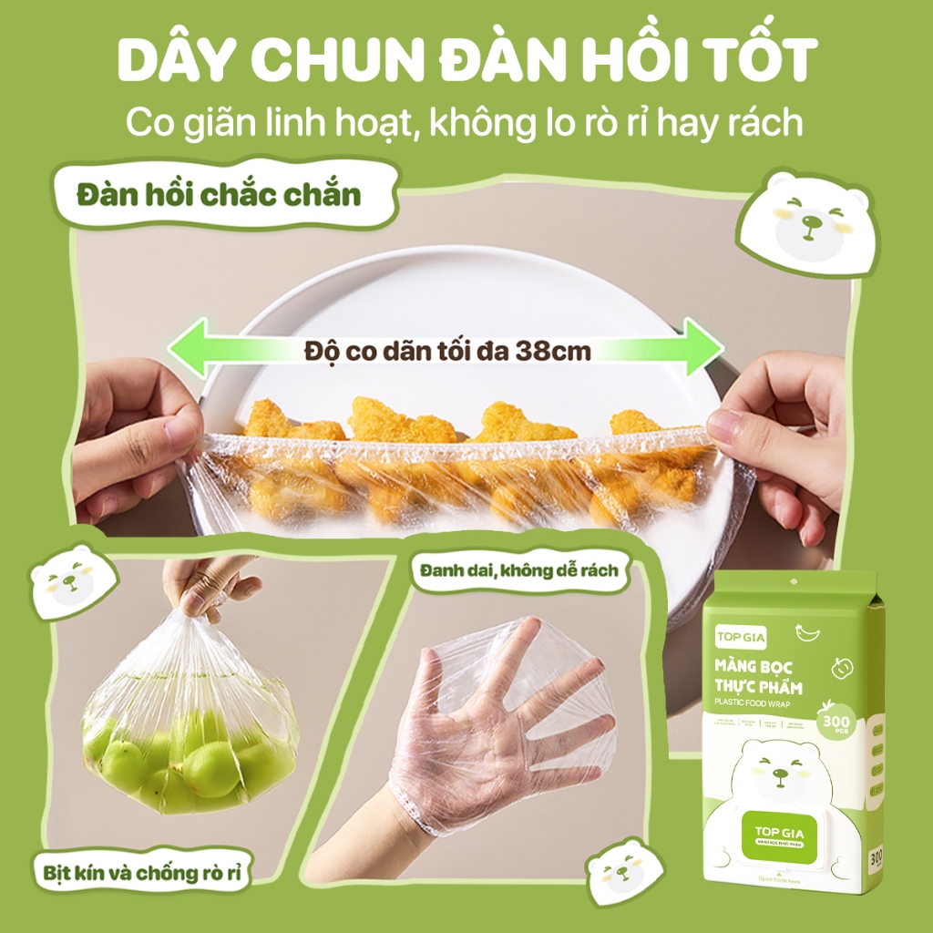 Túi m� ng b�c thực phẩm chất li�u PE treo tư�ng dạng rút ... (5)