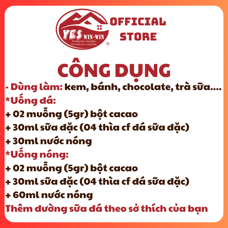 Bột Cacao Nguyên Chất từ Đắk Lắk  lon 500g Hương vị Thơm ... (5)