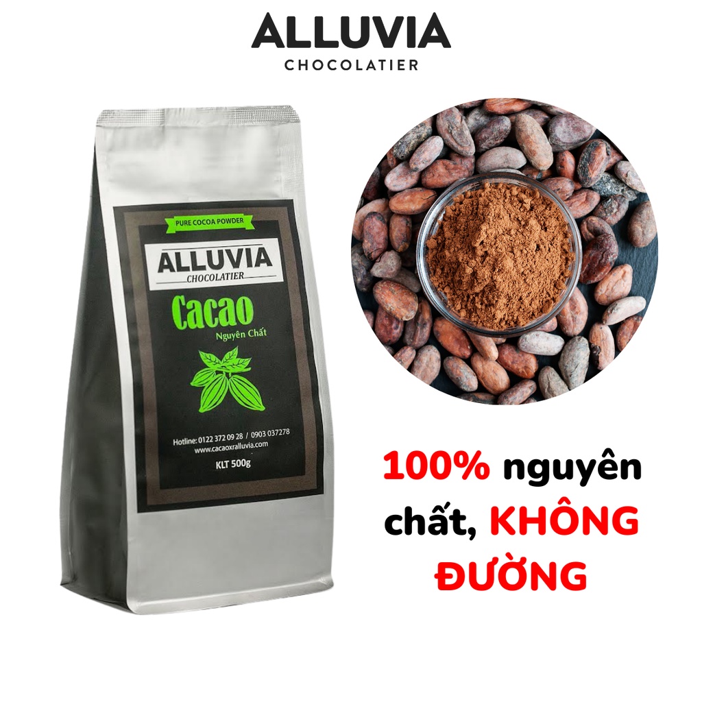 Alluvia | Bột cacao nguyên chất không đường dòng thượng h... (5)