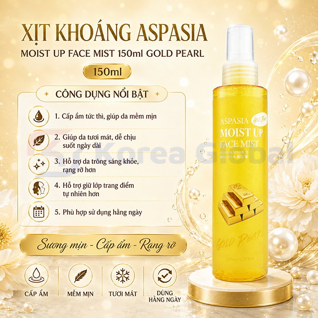 Xịt Khoáng Aspasia Moist Up Face Mist (5)