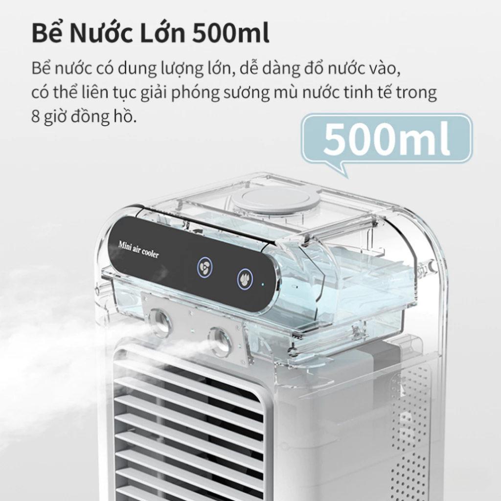 Quạt điều hoà hơi nước mini (5)
