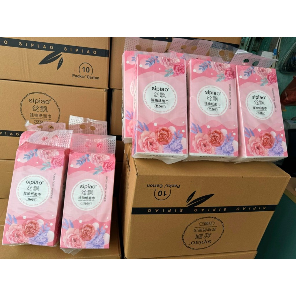 Thùng 10 bịch giấy treo đa năng Hoa Hồng (5)