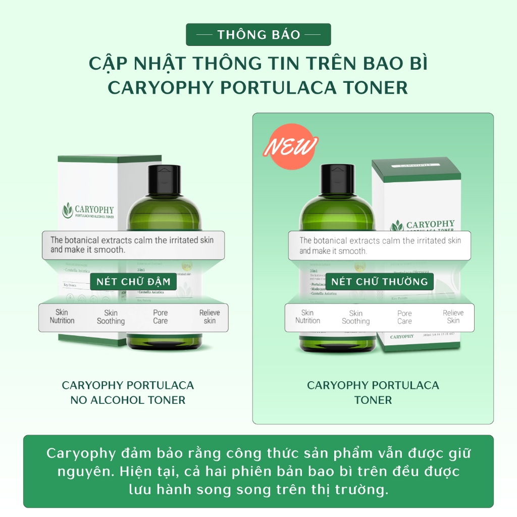Nư�c cân bằng Caryophy  (Caryophy Portulaca Toner ) (5)