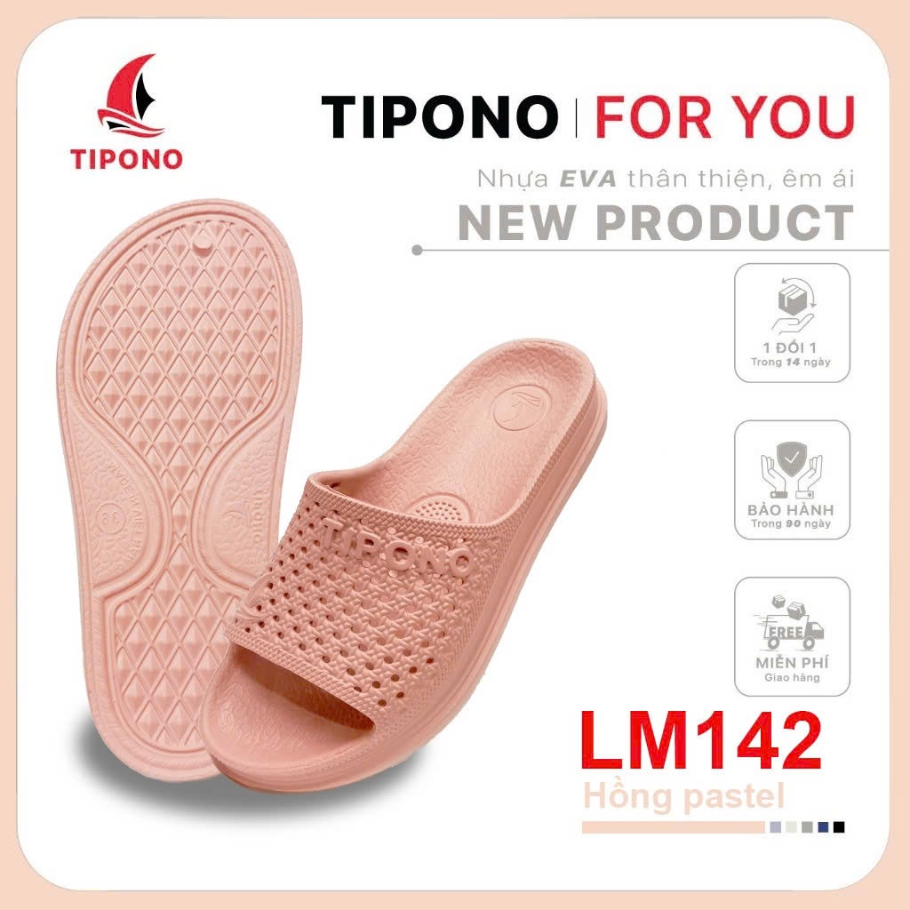 TIPONO  Dép Quai Ngang Unisex EVA T� Ong �m Nhẹ Thoáng Kh... (6)