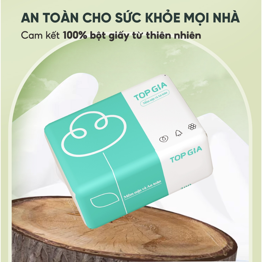 Giấy �n rút Top Gia cao cấp giấy rút thùng 30 gói/16 gói/... (6)