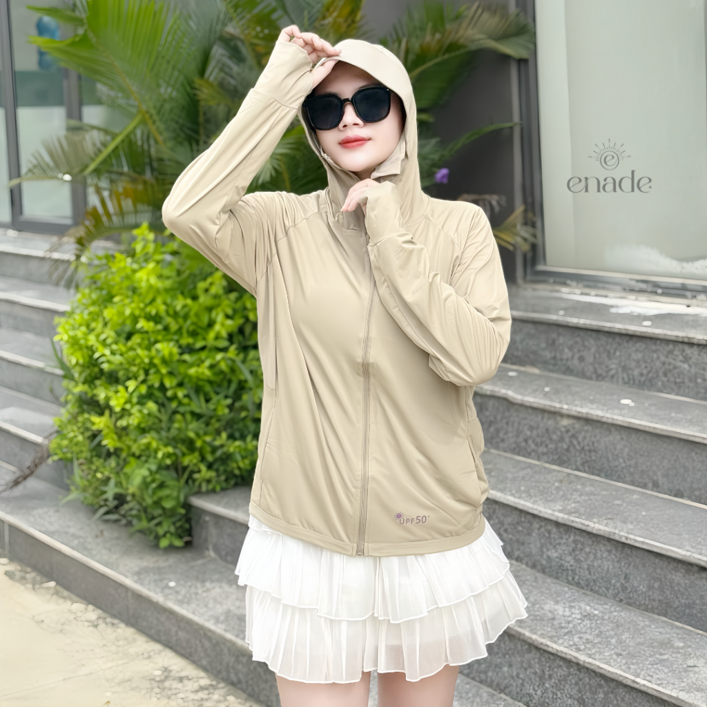 �o ch�ng nắng su lạnh 5D Enade  UPF 50+ Bảo V� Da UVF 95% (6)