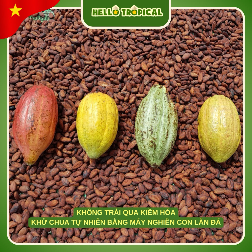 [05.05] Bột Cacao MEKONG Nguyên Chất bơ cao 25% làm choco... (6)