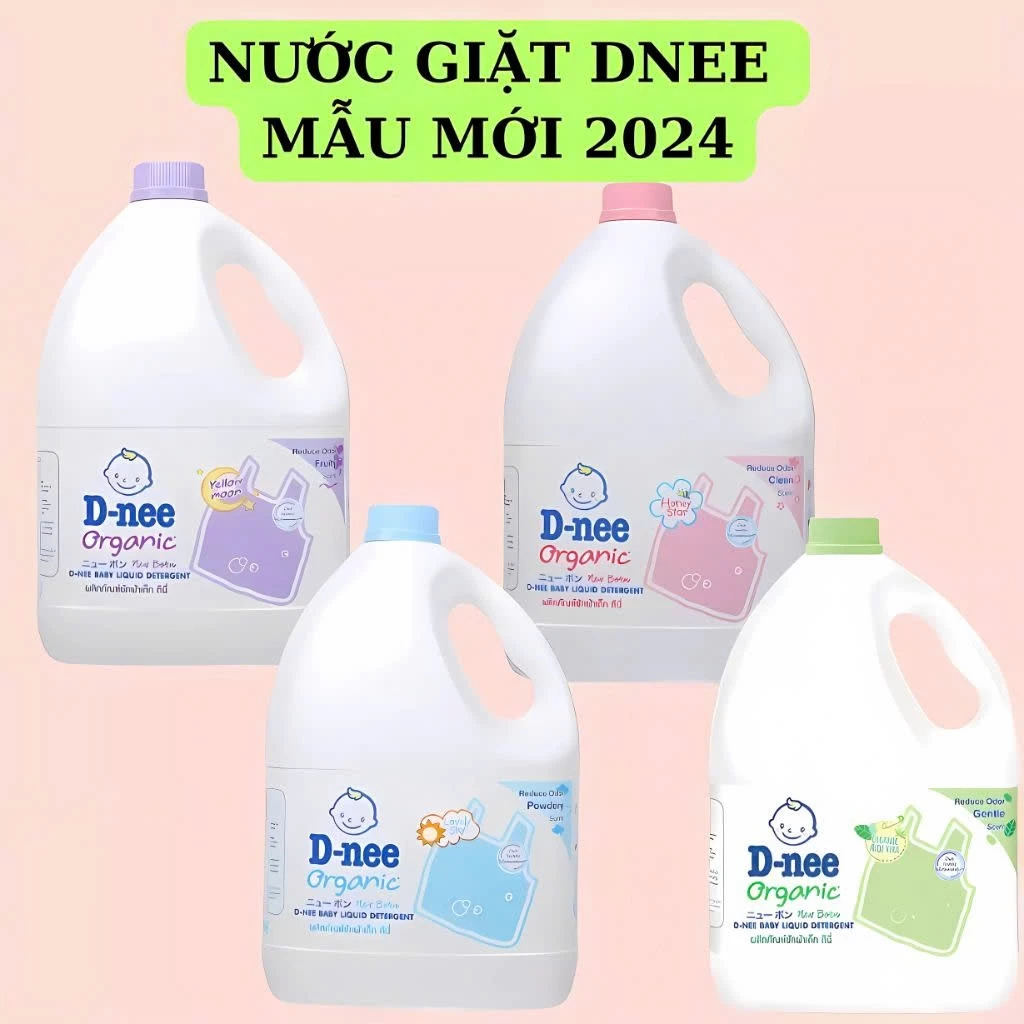 [MUA 1 TẶNG 1] Nước Giặt Dnee Chính Hãng Dung Tích Can (6)