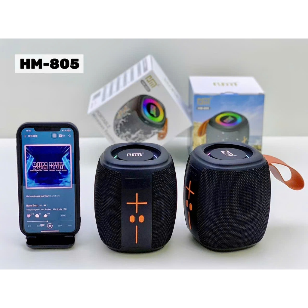 Loa Bluetooth BoomBox phiên bản mới đèn led cùng âm thanh... (6)