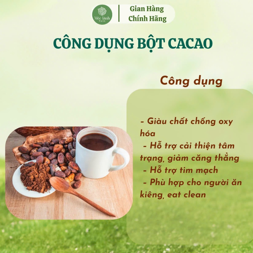 [Mở bán] Bột Cacao Nguyên Chất (6)
