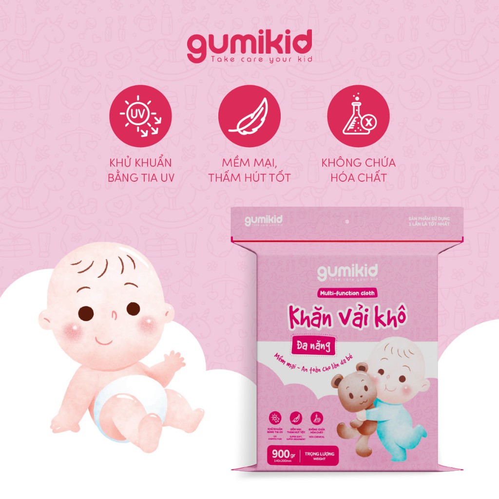 KH�N VẢI KH� �A N�NG D�NH CHO MẸ V� B� GUMI 300/600/ 900g (6)