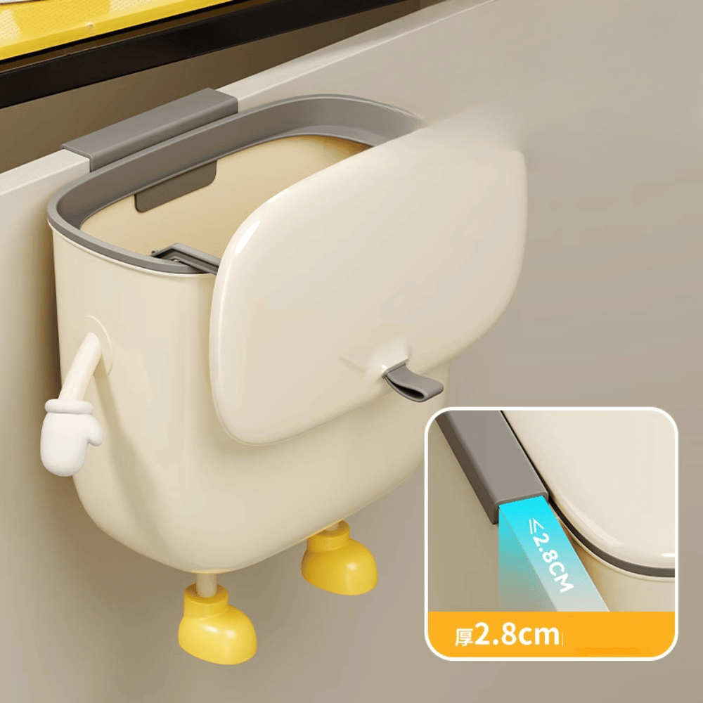 Thùng Đựng Rác Gắn Tường Nhà Tắm PAMPER (6)