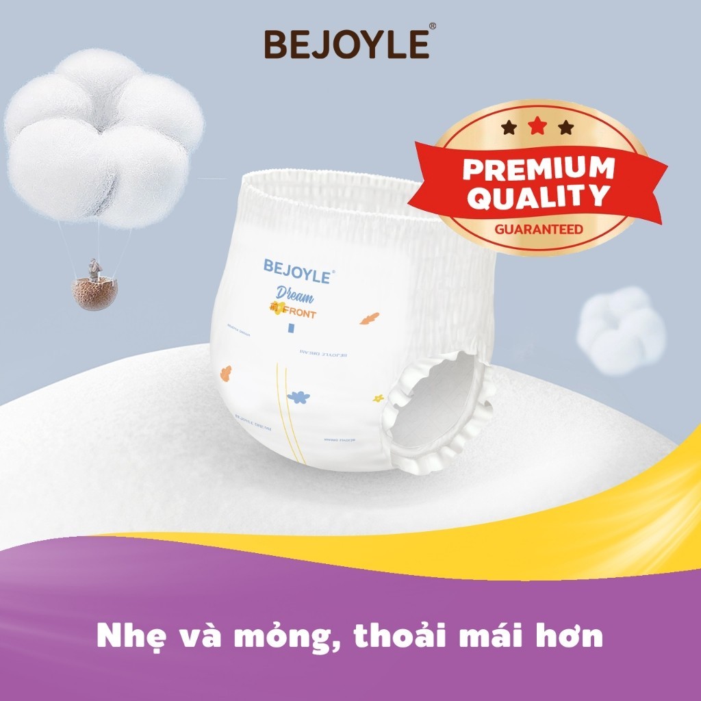 B�m Bejoyle tã quần chính hãng cho bé 52 miếng � size S/M... (6)