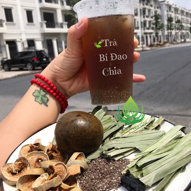 ✅[HÀNG CAO CẤP] Trà Sâm Bí Đao Hạt Chia Set Nấu 13 Vị Tha... (7)