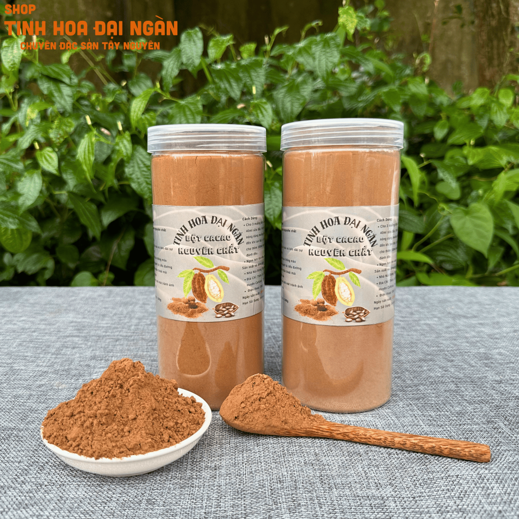 Bột CaCao Nguyên Chất Thơm Ngon Loại 1 Hộp 500g (7)