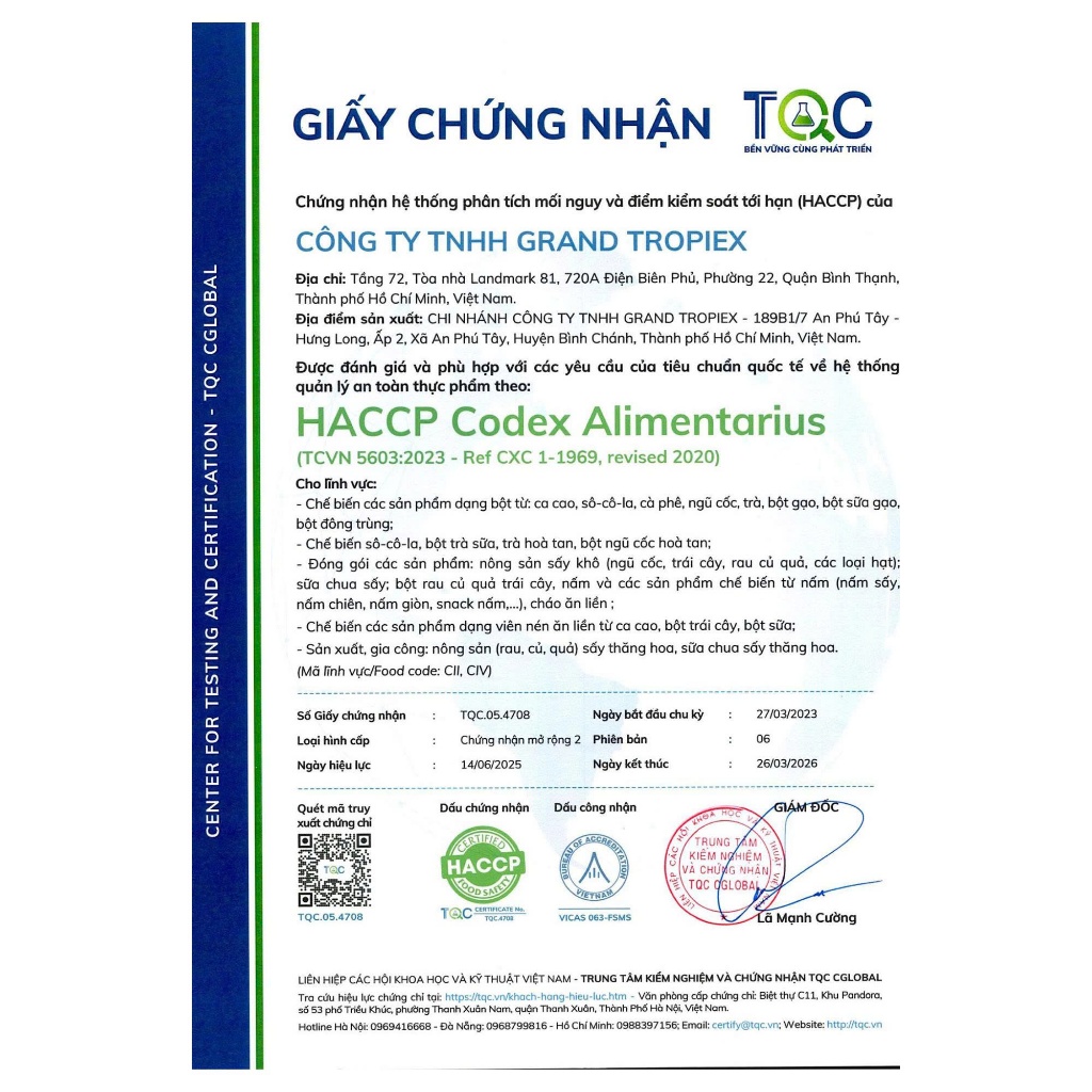 Bột Cacao Hòa Tan Acacao Không Đường Uống Liền Tiện Lợi (7)