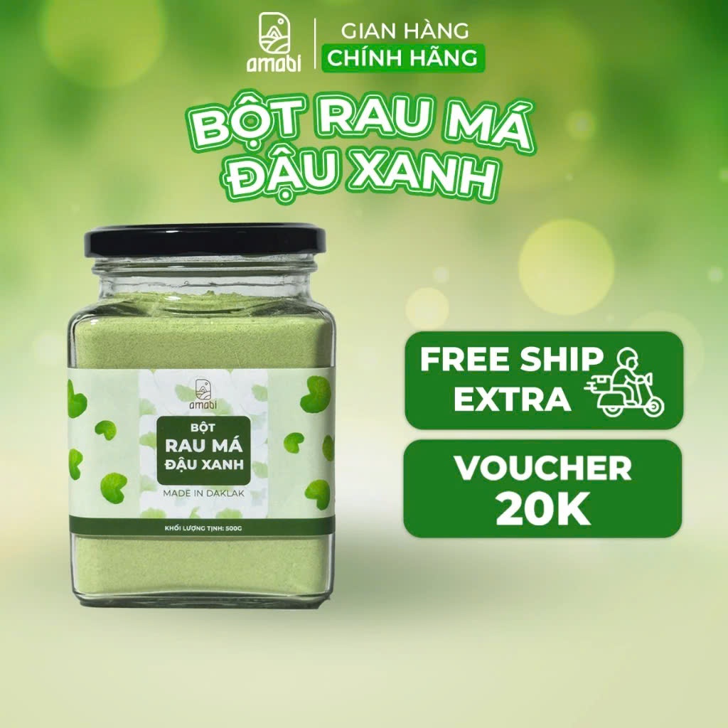 Rau má đậu xanh OGANIC amabi (7)