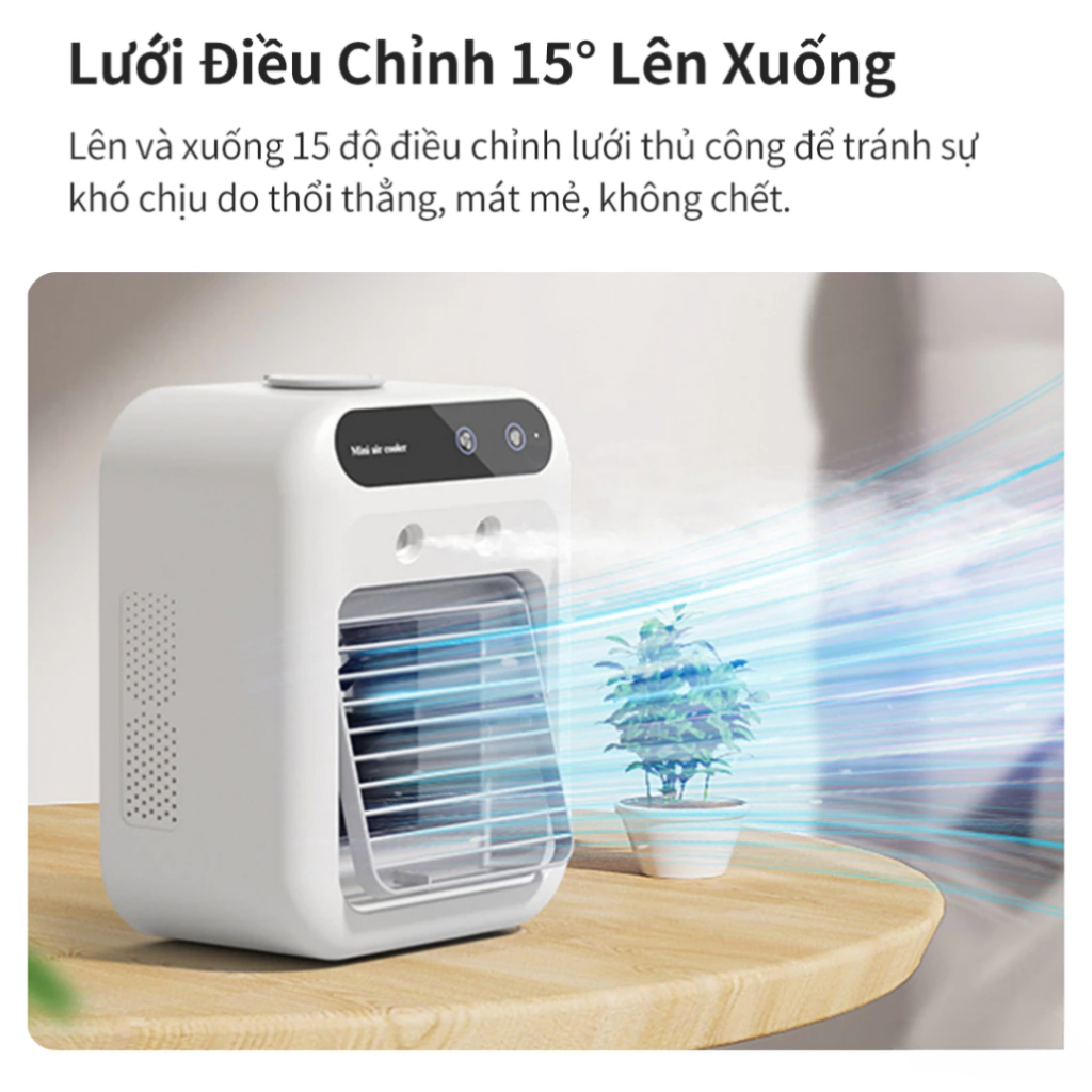 Quạt điều hoà hơi nước mini (7)