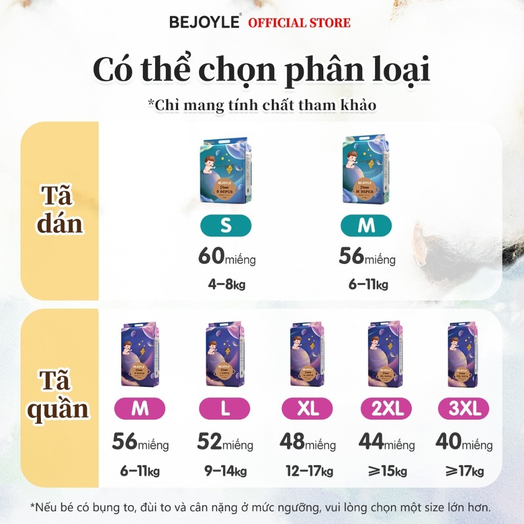 B�m Bejoyle tã quần chính hãng cho bé 52 miếng � size S/M... (7)
