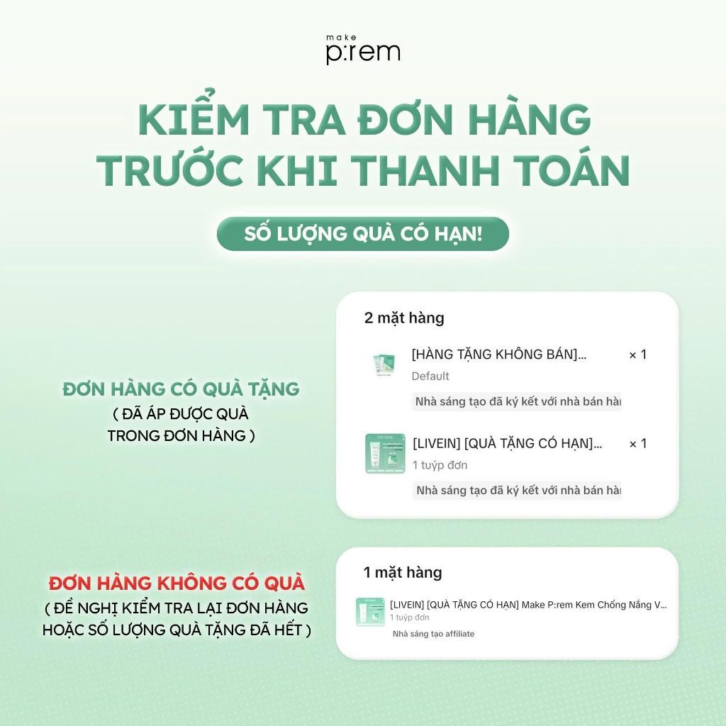 Kem Ch�ng Nắng Make P:rem UV Defense Me NoSebum Sun Cream... (7)